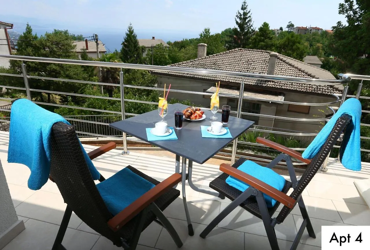 Villa Dragi With Pool, Sauna, & Whirlpool Abbázia Apartman